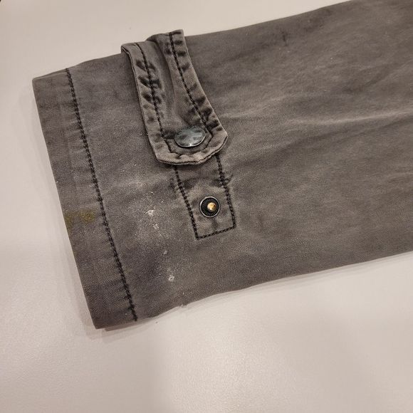 ARITZIA Talula Trooper Utility Jacket Grey - Picture 10 of 12